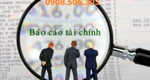 Dịch vụ làm báo cáo tài chính tại Thuận An